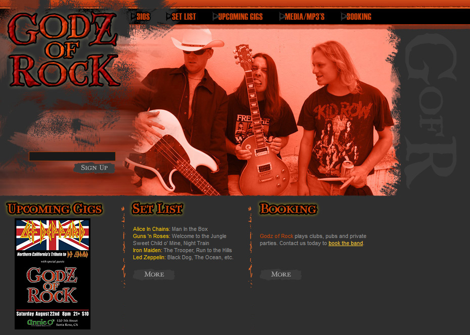 Godz of Rock - the band